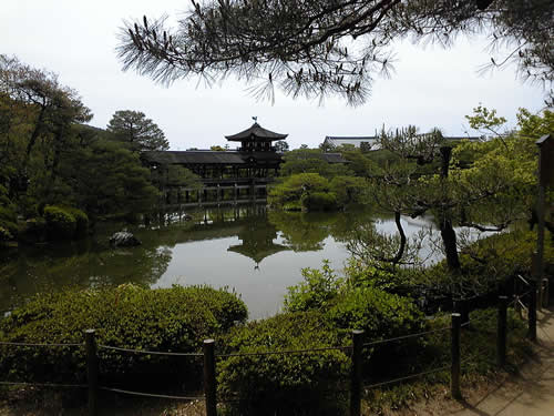 Shrine garden in Kyoto