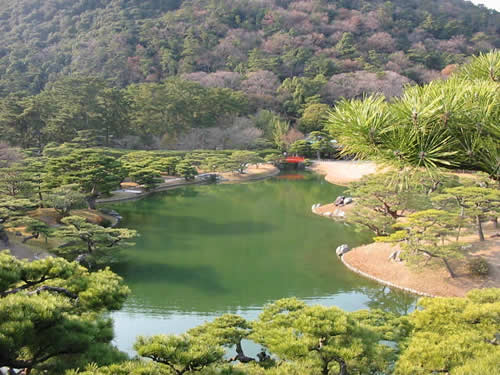 Big Japanese garden